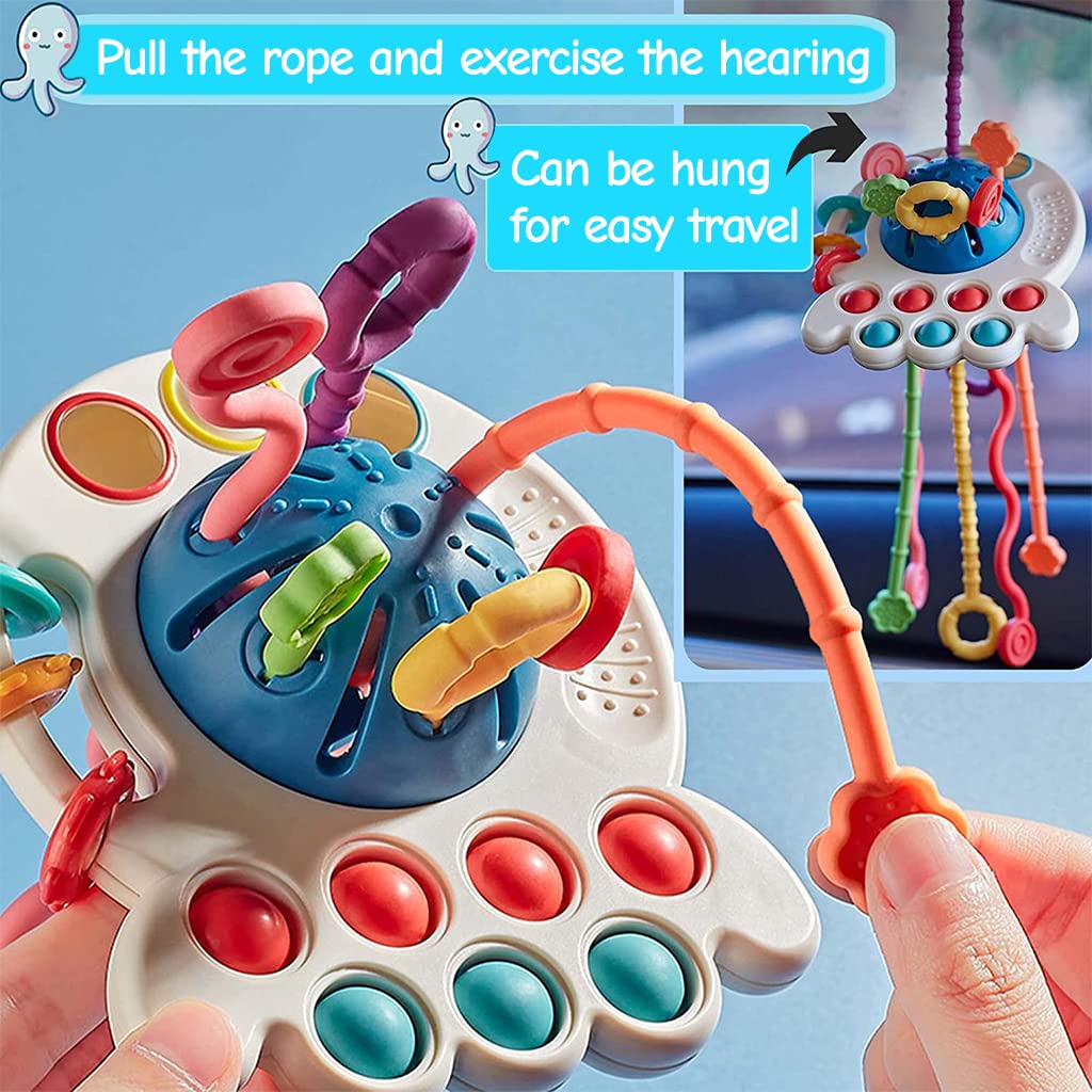 SNOWIE SOFT Sensory Development Pop It Toy Silicone Activity Montessori Toys for Toddler Pull String Interactive Early Educational Toys for Infants,Newborns,Kids & Gifts SNOWIE SOFT Sensory Development Pop It Toy Silicone Activity Montessori Toys for Toddler Pull String Interactive Early Educational Toys for Infants,Newborns,Kids & Gifts